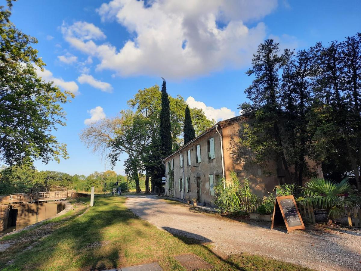 La Bonne Planque - Maison Eclusiere De La Planque Mas-Saintes-Puelles Eksteriør billede